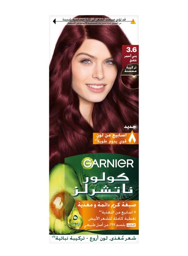 جارنييه كولور ناتشورالز 3.6 — بني أحمر